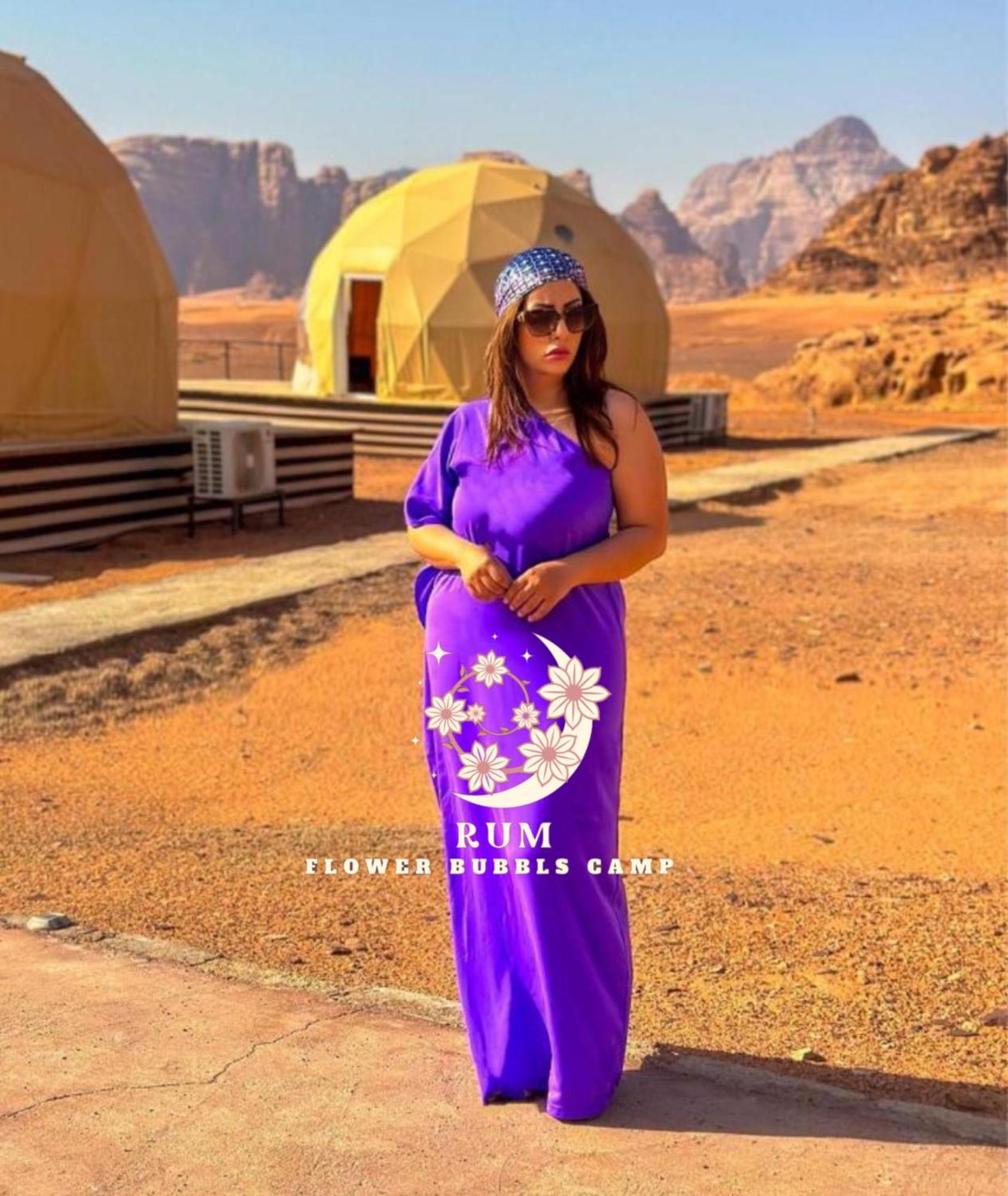 Rum Flower Bubbles Luxury Camp Wadi Rum Eksteriør billede