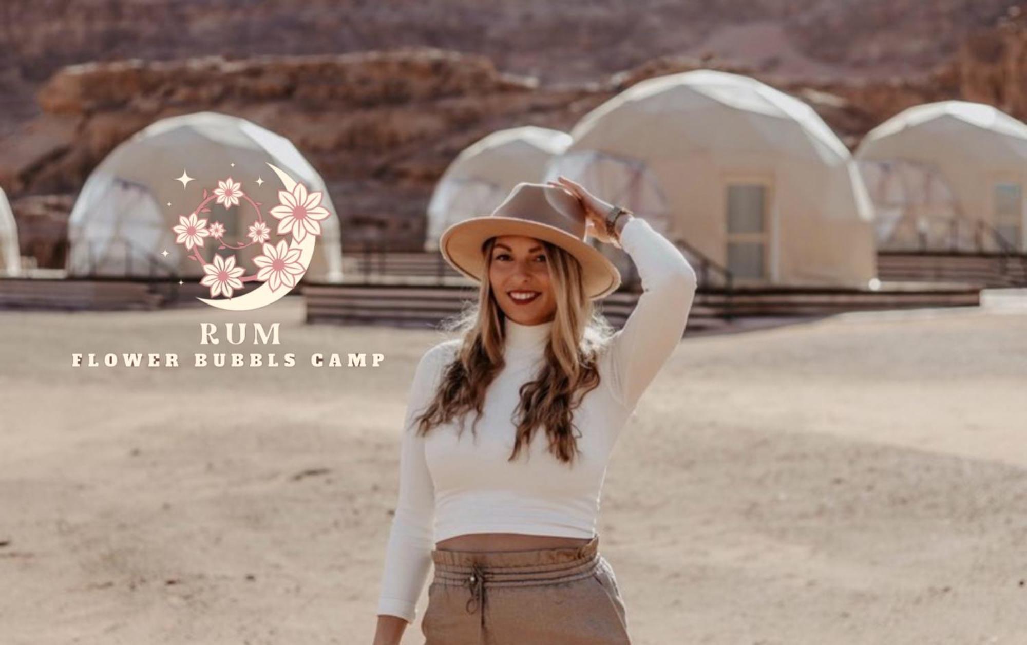 Rum Flower Bubbles Luxury Camp Wadi Rum Eksteriør billede