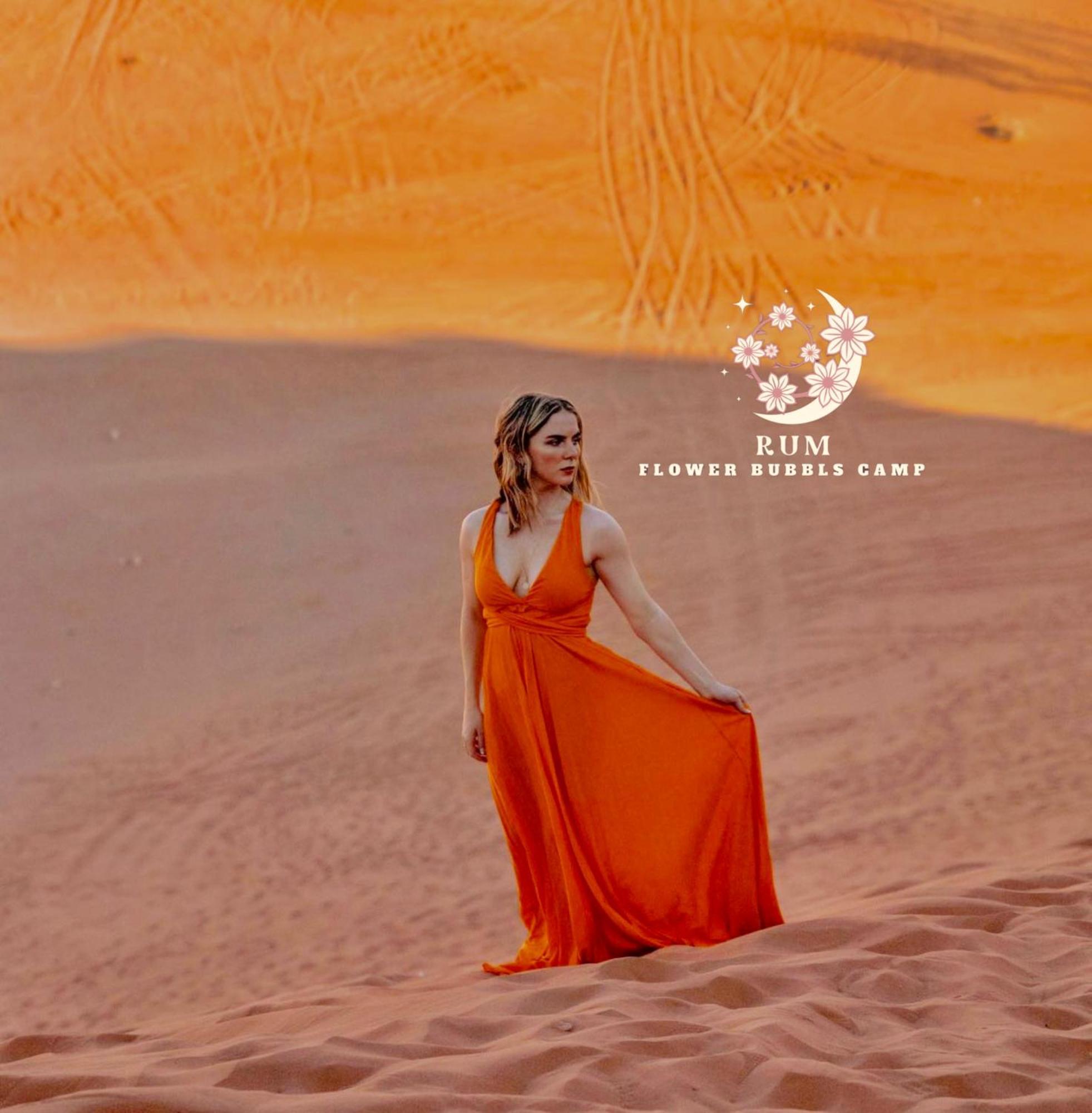 Rum Flower Bubbles Luxury Camp Wadi Rum Eksteriør billede